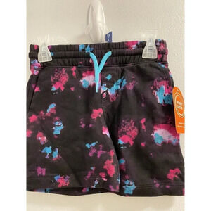 tie dye splatter shorts Size XS 4-5 Brand New. Very Cute